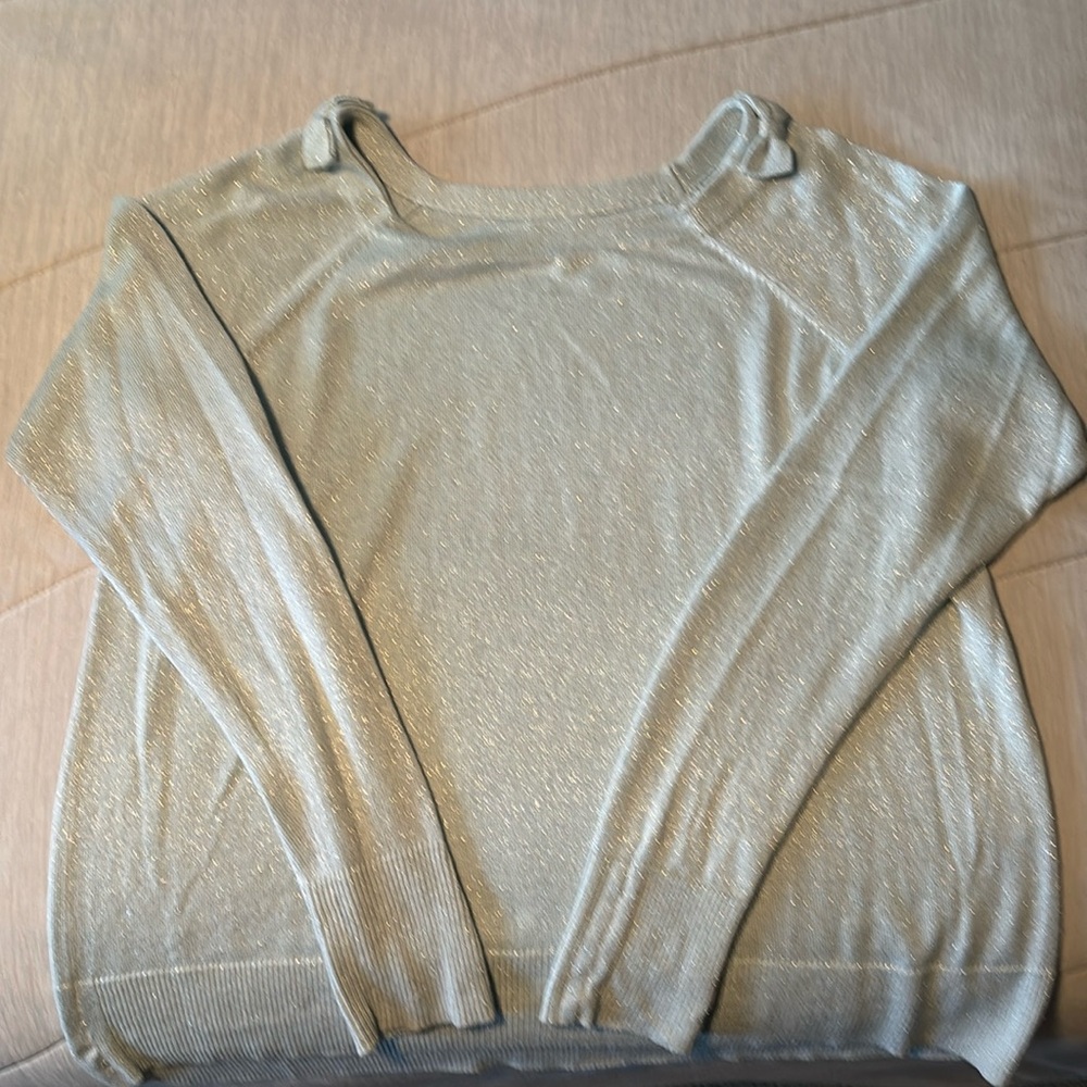 Lauren Conrad Baby Blue Sparkle Sweater